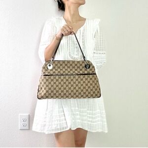 Gucci Eclipse Brown Monogram Tote Bag